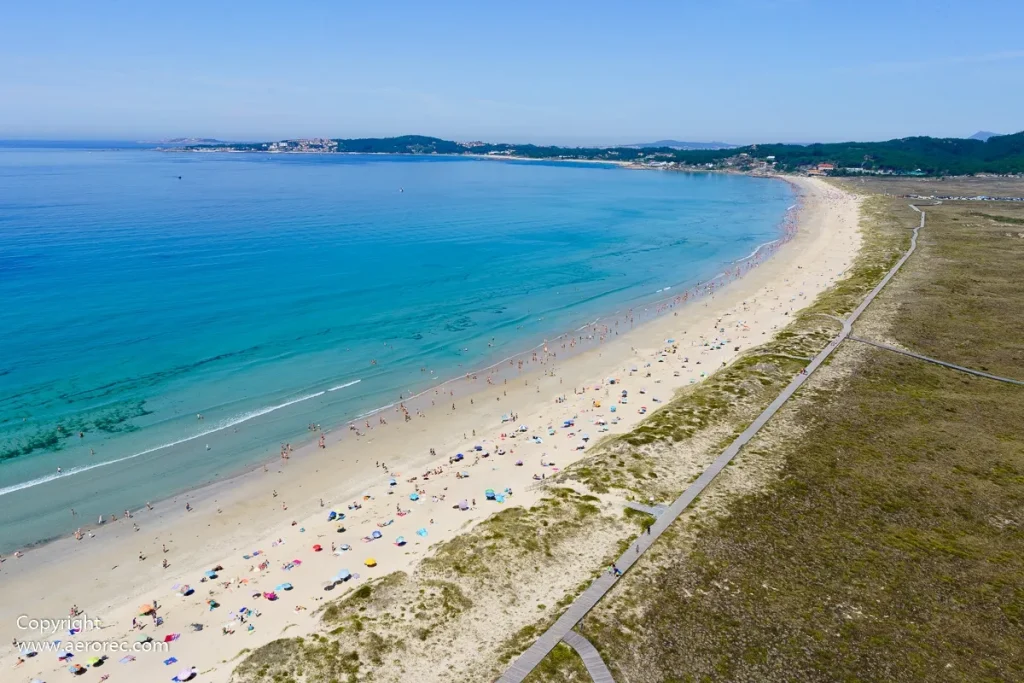 Playa de A Lanzada sanxenxo