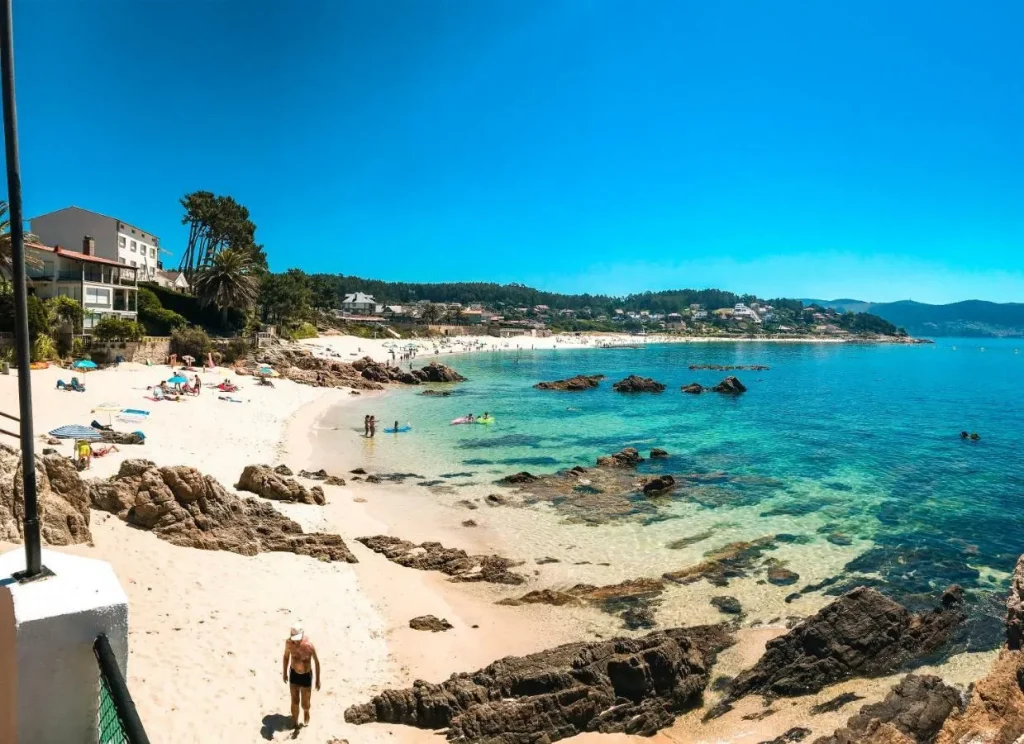 playa de areas sanxenxo