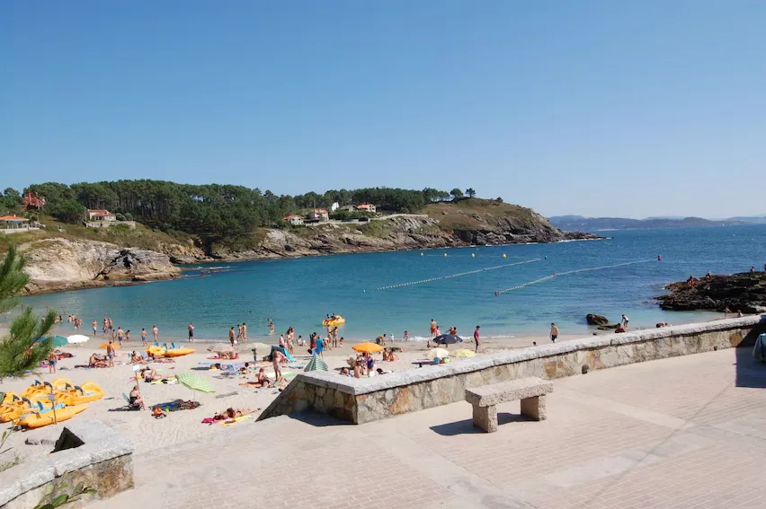playa de paxariñas sanxenxo