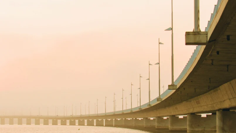 puente de illa de arousa